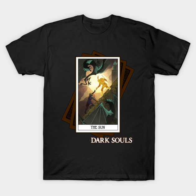 Tarot Card - The Sun (Dark Souls) T-Shirt-TOZ